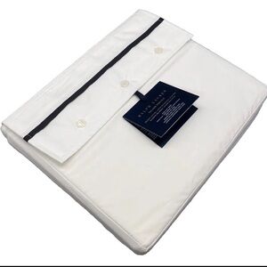 $175 NEW RALPH LAUREN HOME QUEEN FLAT SHEET LOFT GRAY